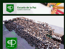 Tablet Screenshot of escueladelapaz.com.ar